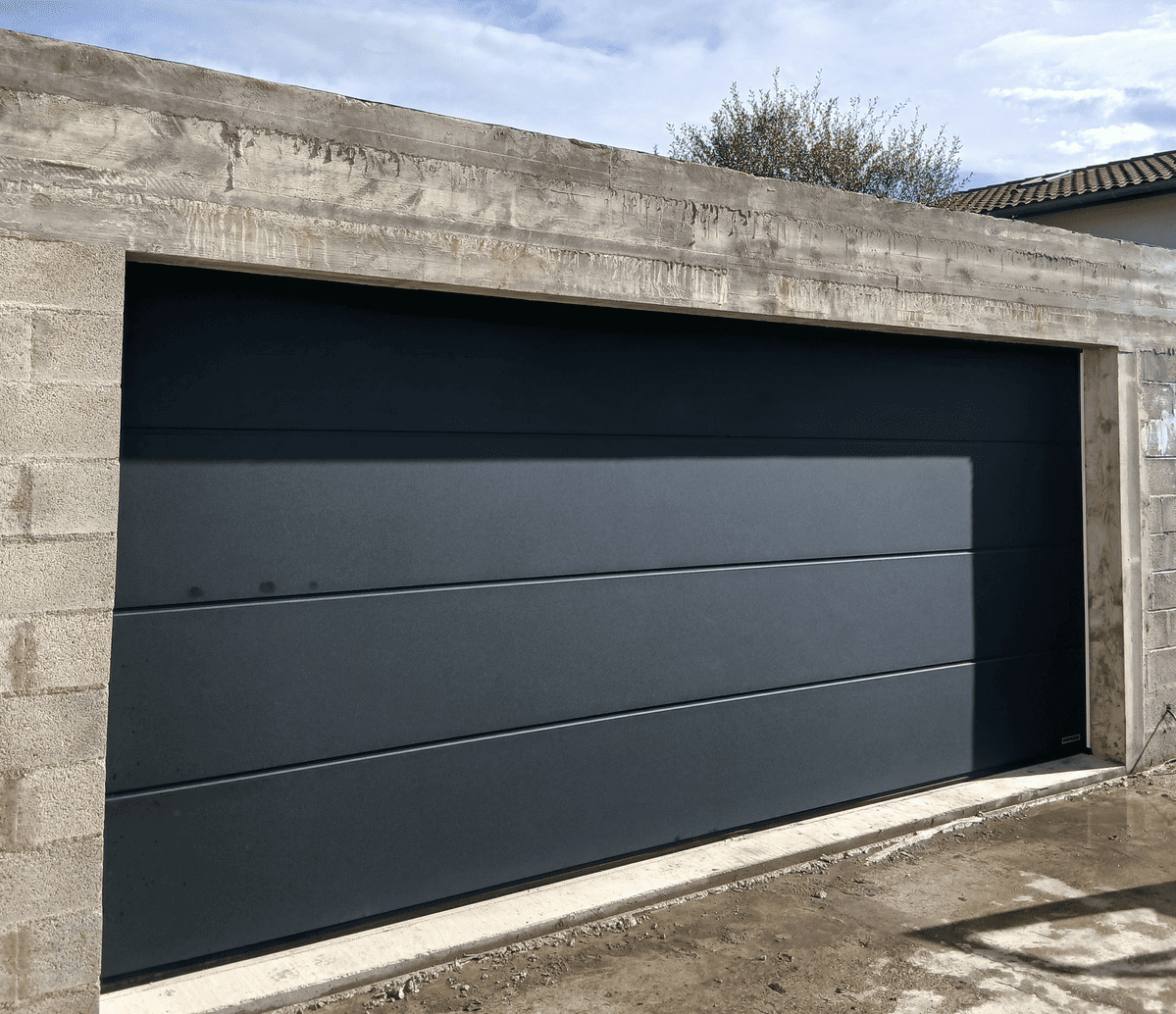 porte de garage Hormann en rénovation